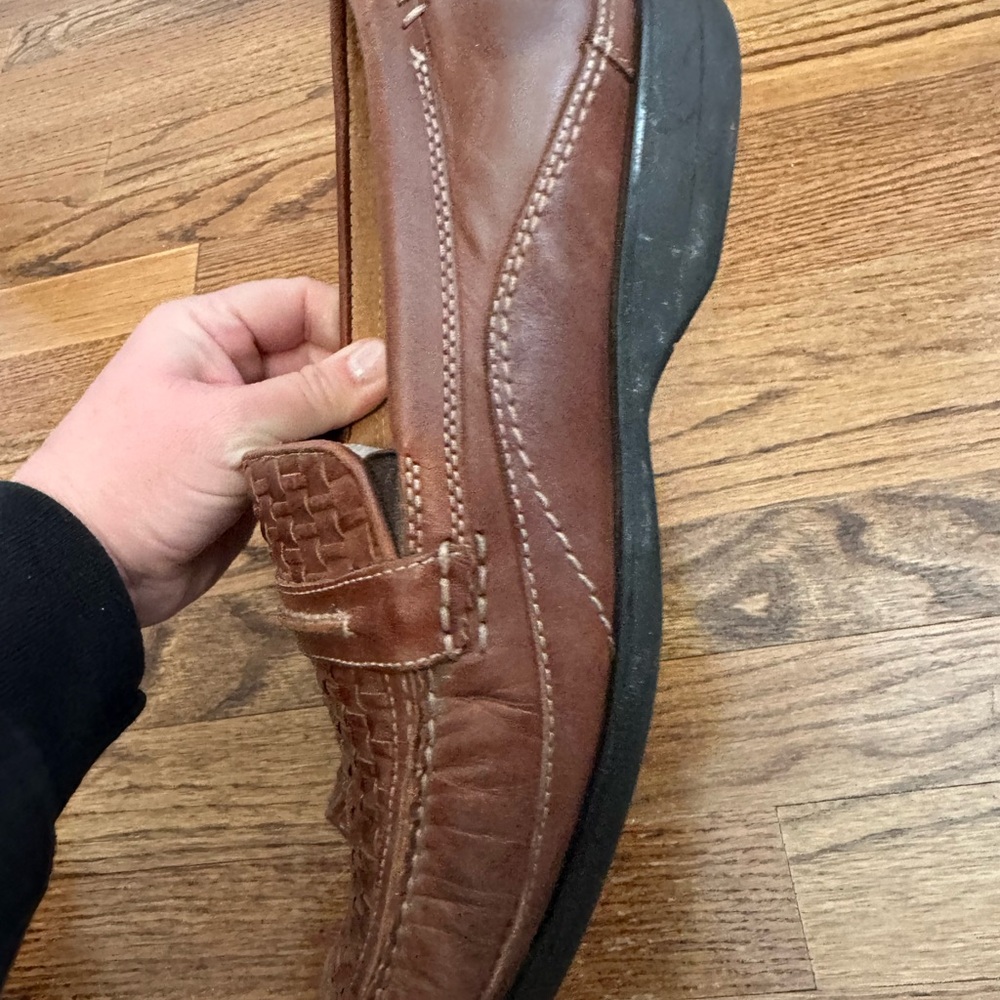 Florsheim Men’s Edenton Chestnut 9.5 Loafers - Picture 8 of 15